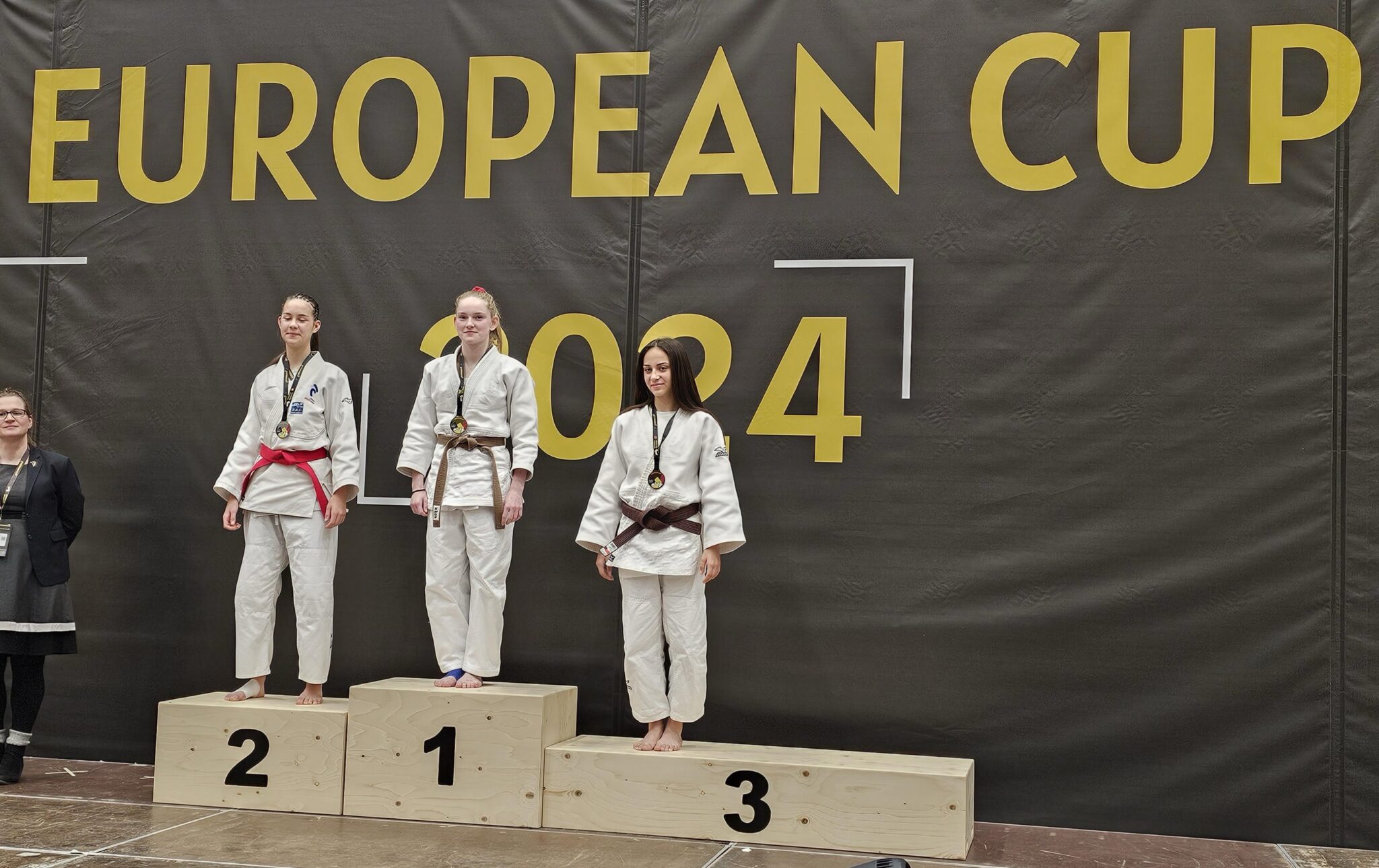 EuropaCup 2024 Jule Jacobs holt Gold Kodokan e.V. Norderstedt